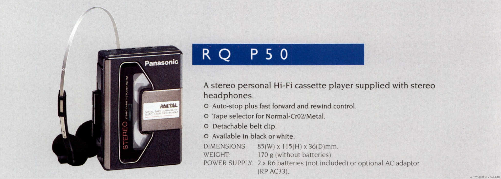 Panasonic RQ-P50