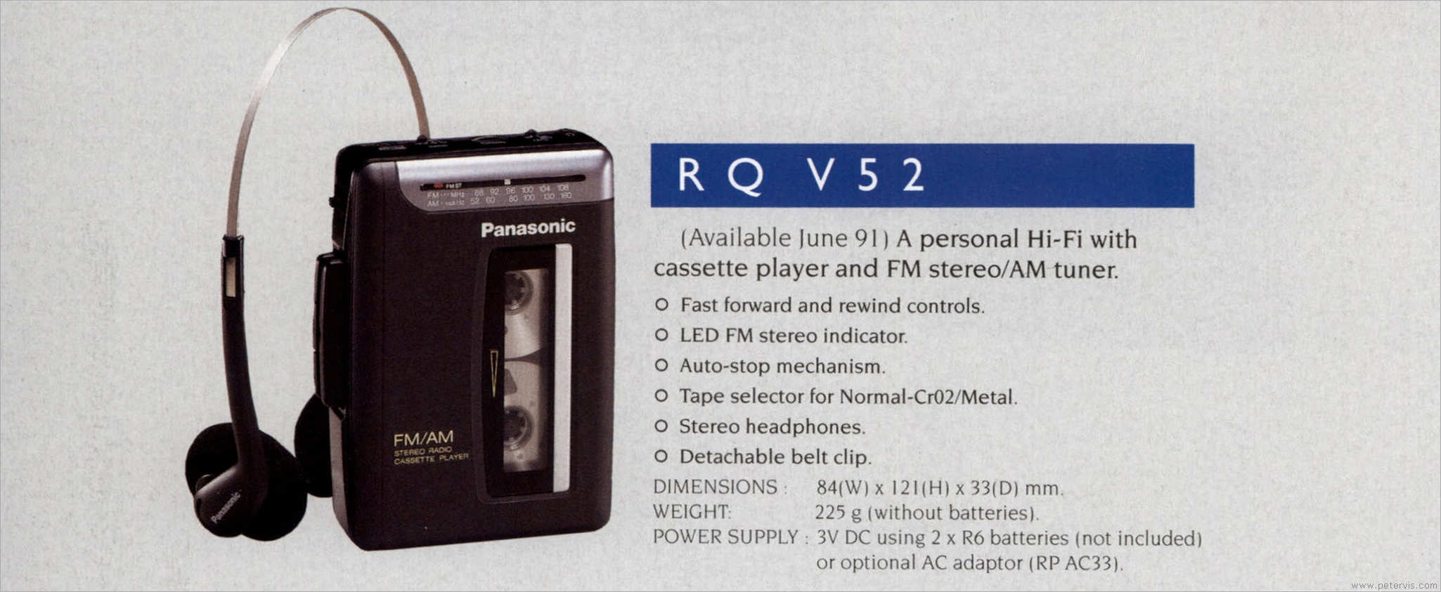 Panasonic RQ-V52