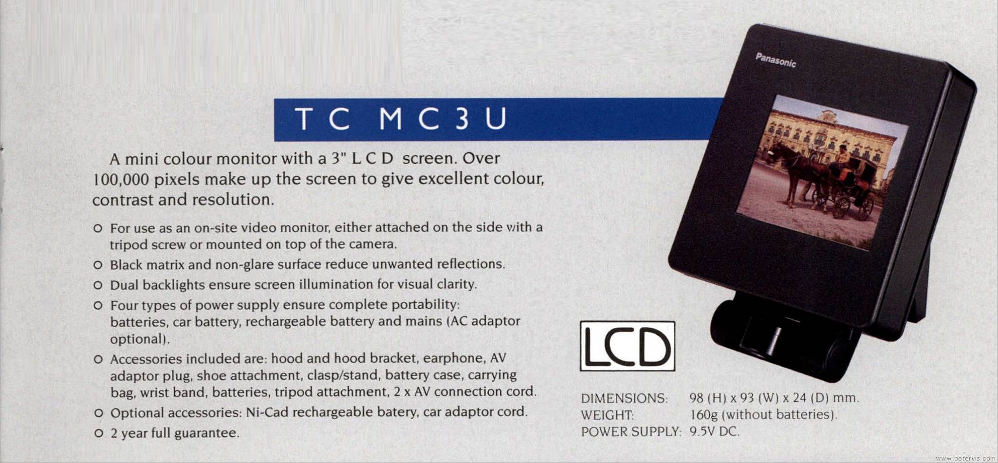 Panasonic TC-MC3U