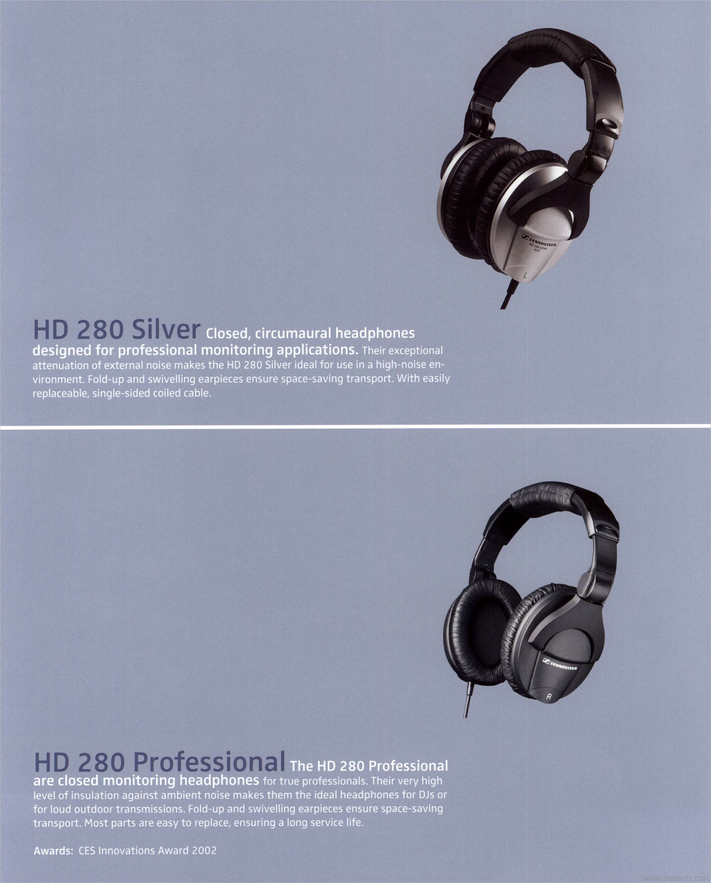 HD 280 SILVER AND HD 280 PROFESSIONAL