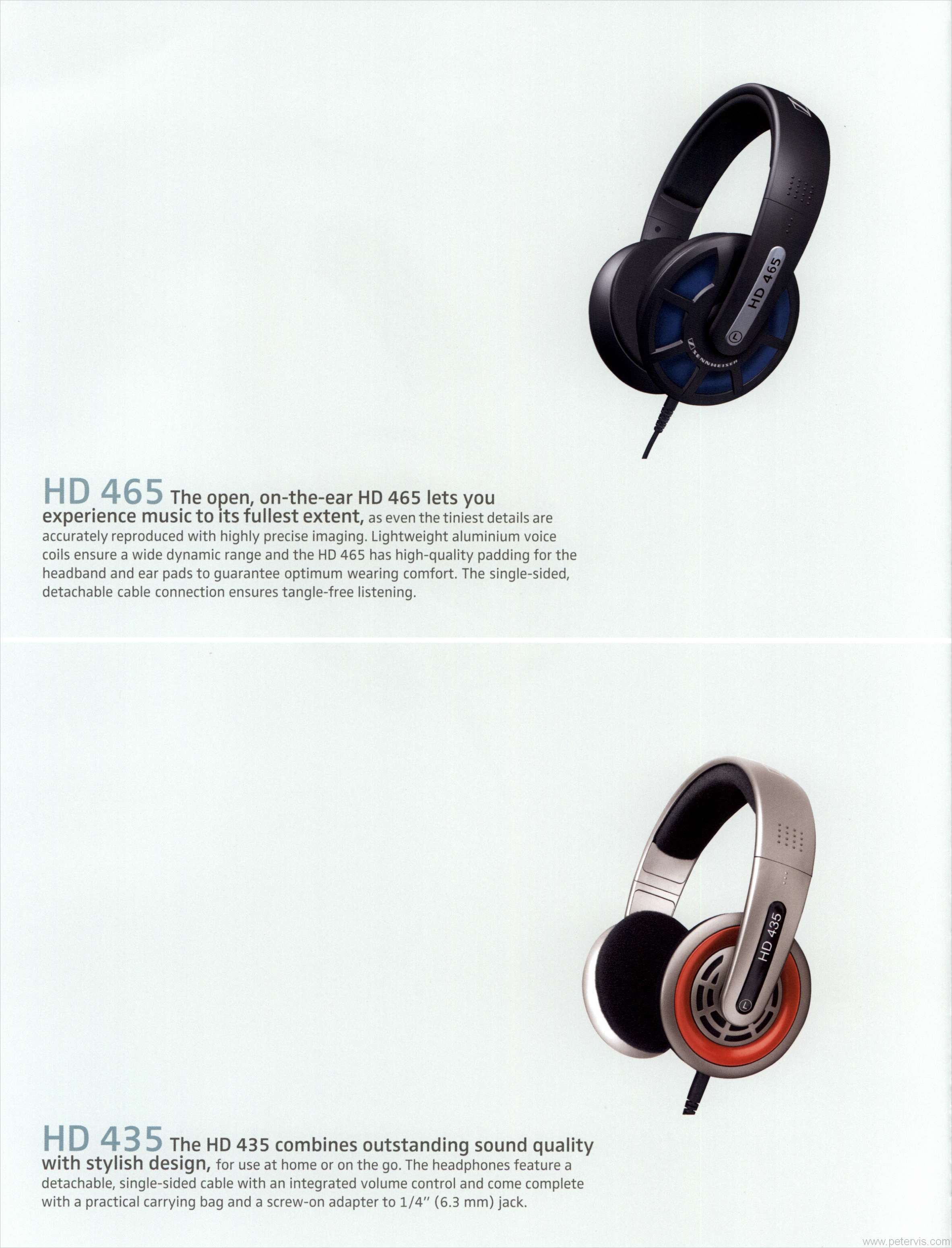 HD 465 AND HD 435