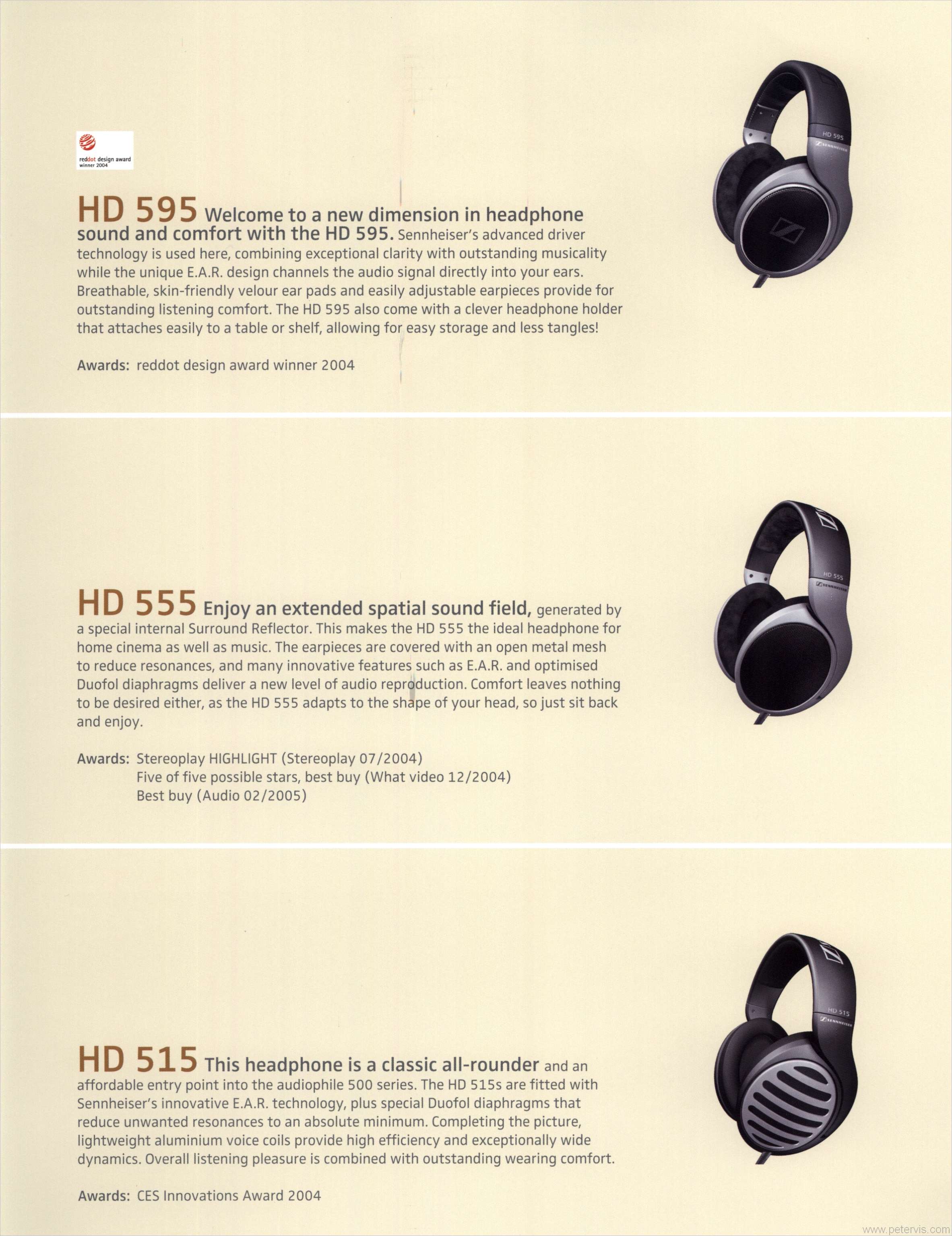 HD 595 AND HD 555 AND HD 515