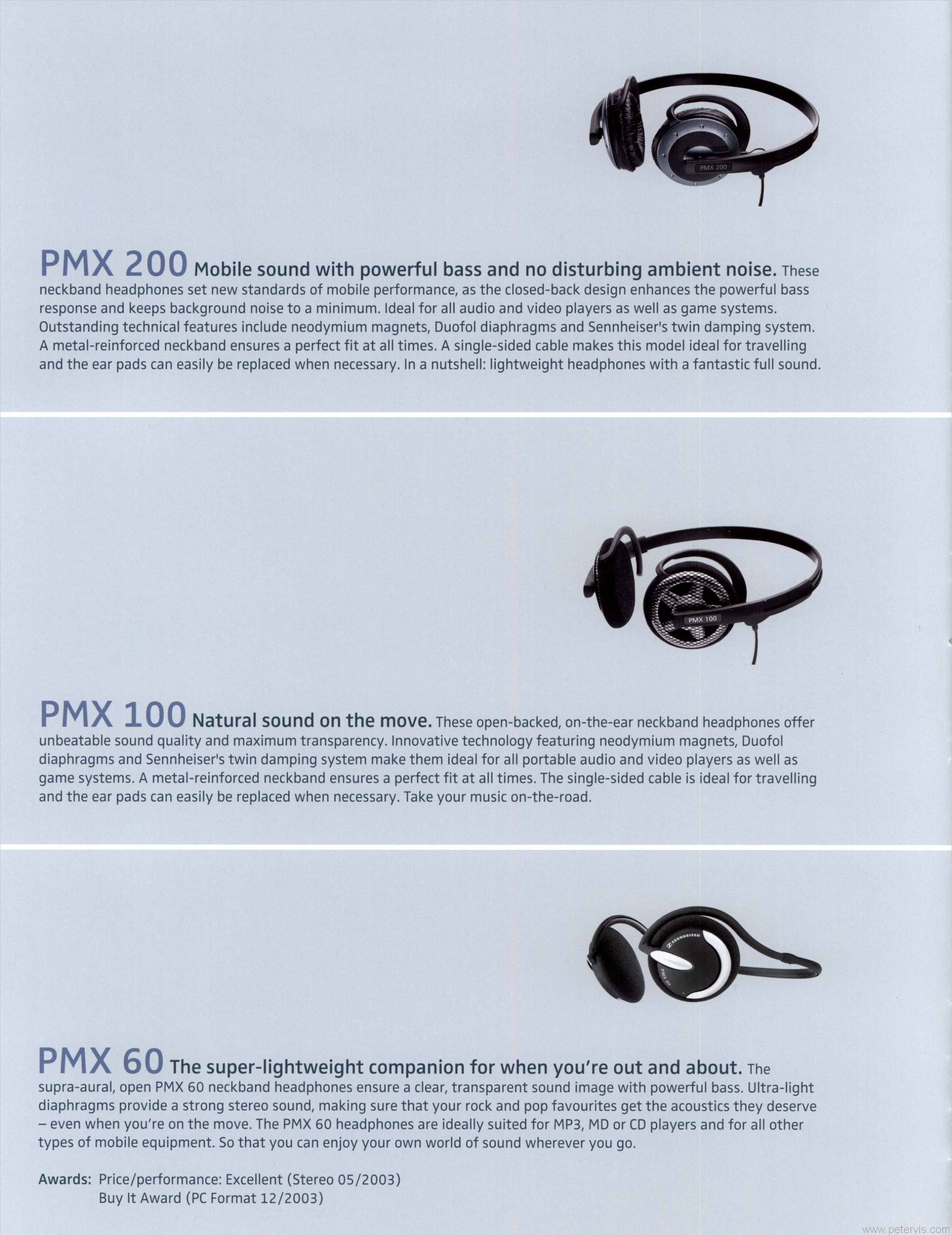 PMX 200 AND PMX 100 AND PMX 60