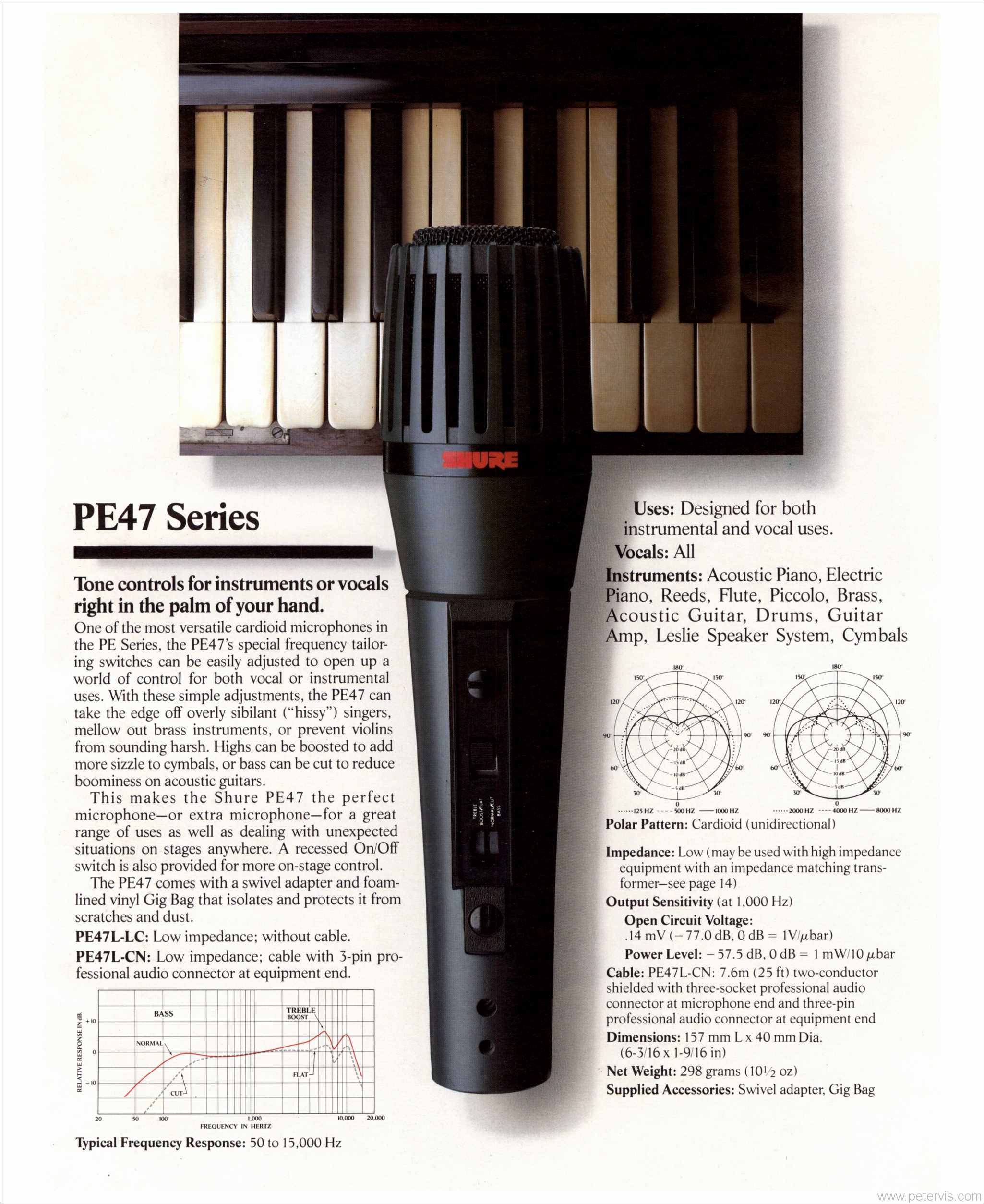 Shure PE47 Series