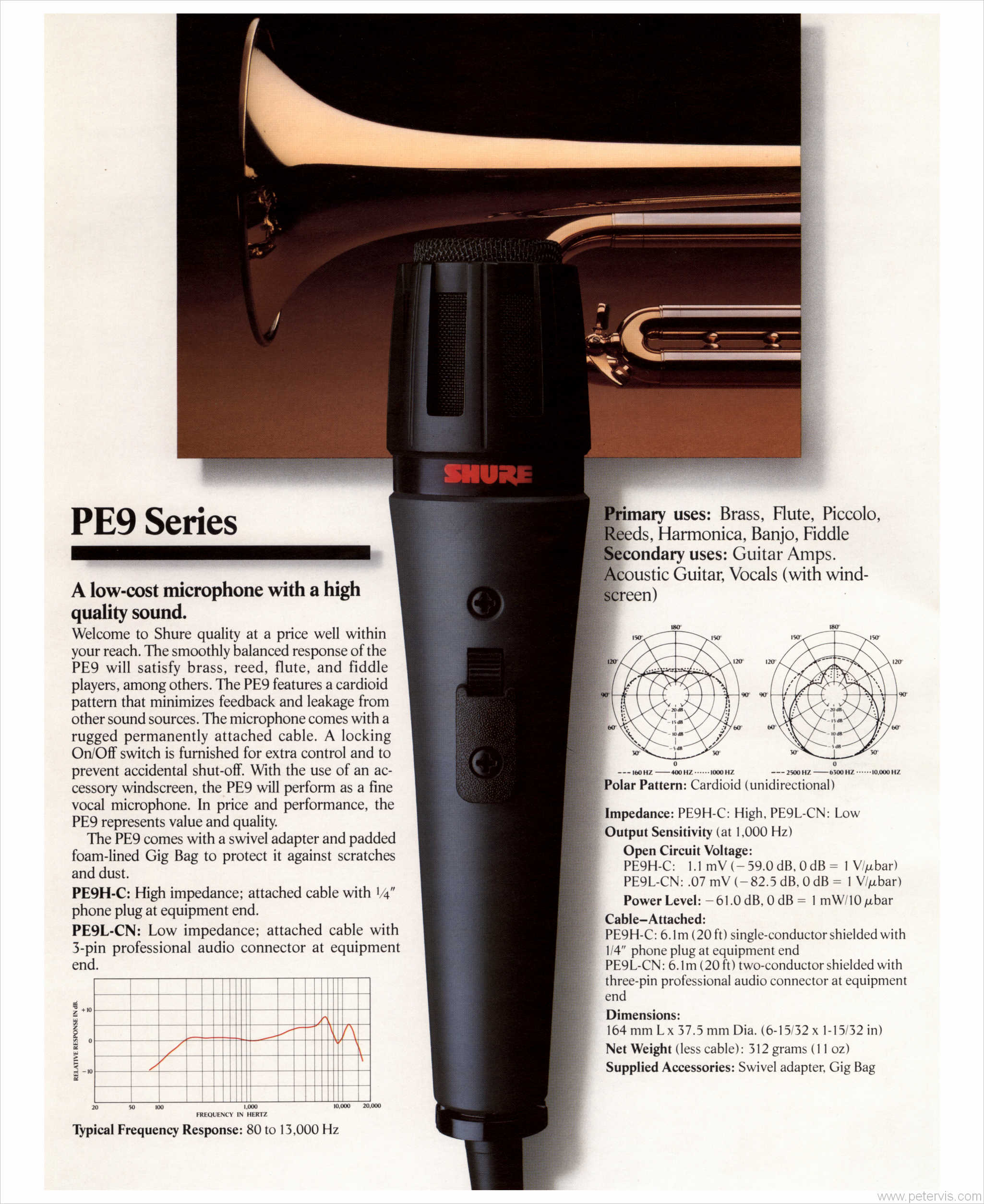 Shure PE9 Series