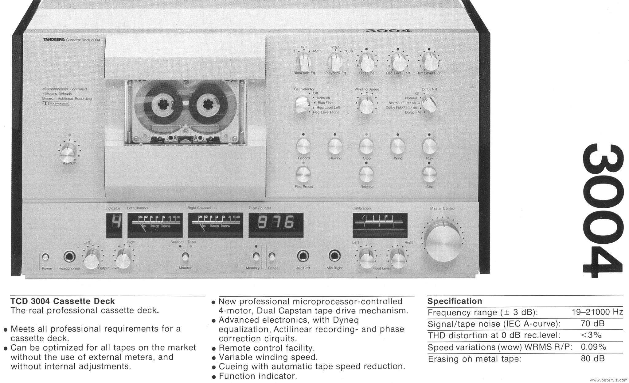 Tandberg TCD 3004