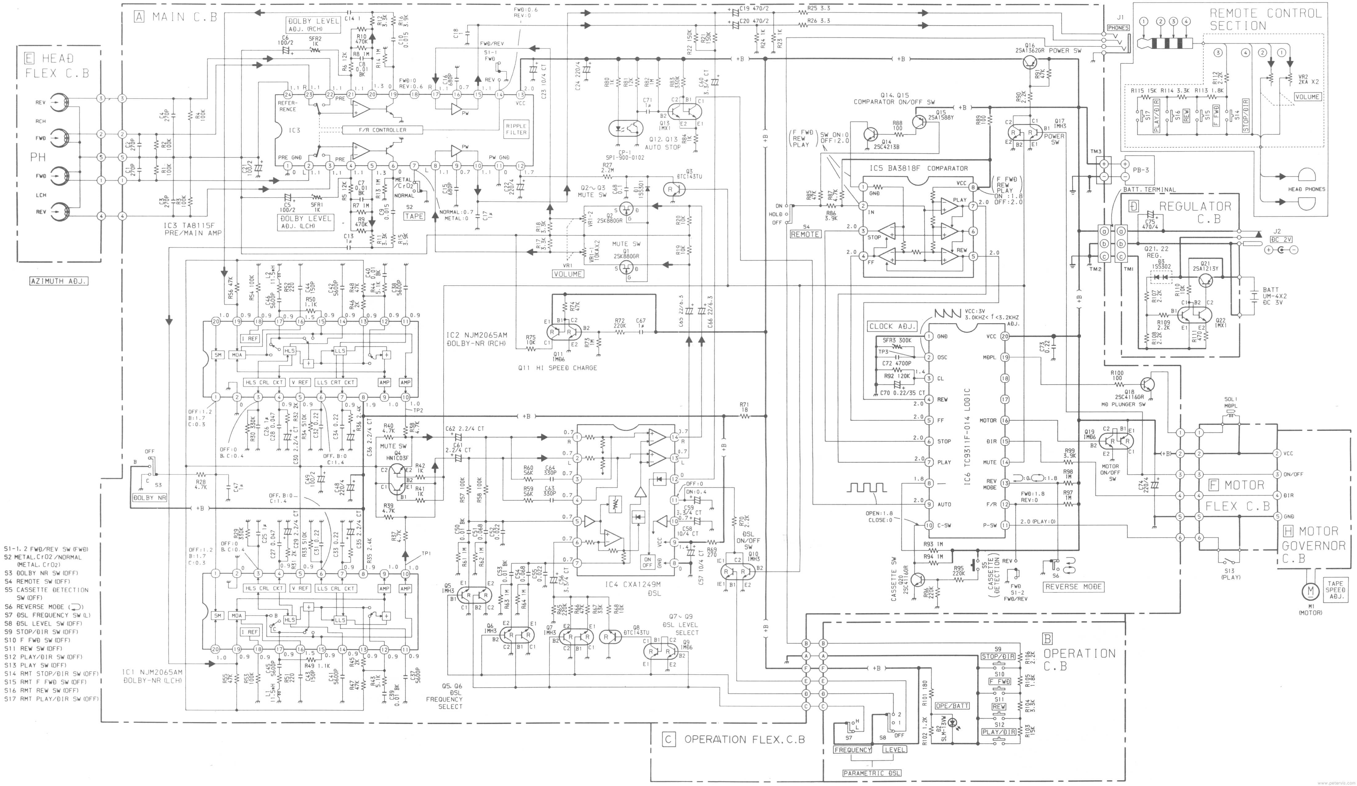 Aiwa jax t7 схема