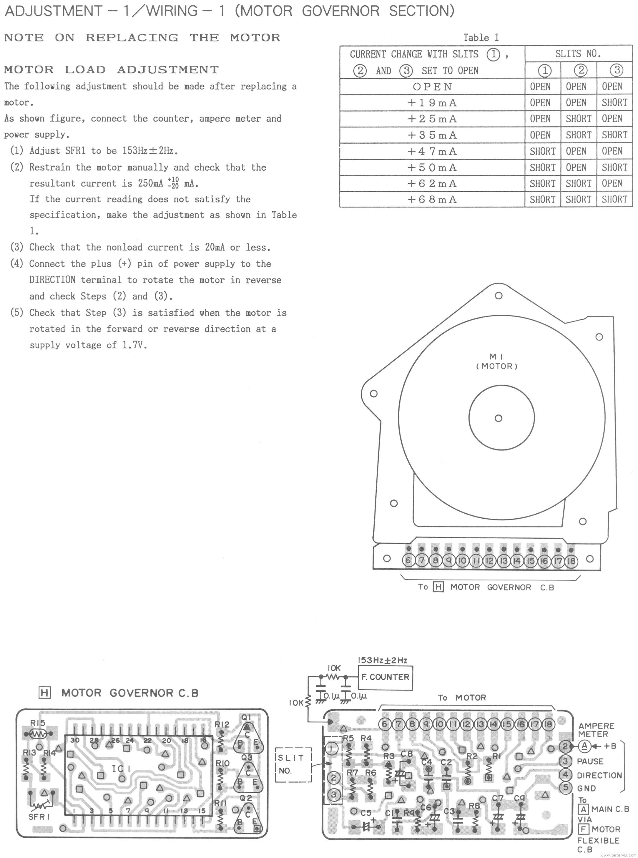 Motor Calibration