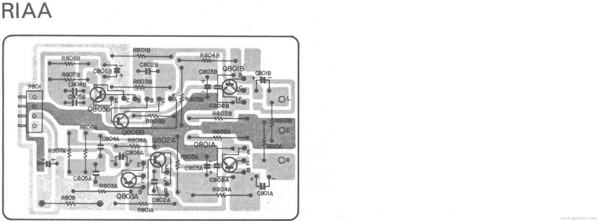 RIAA PCB