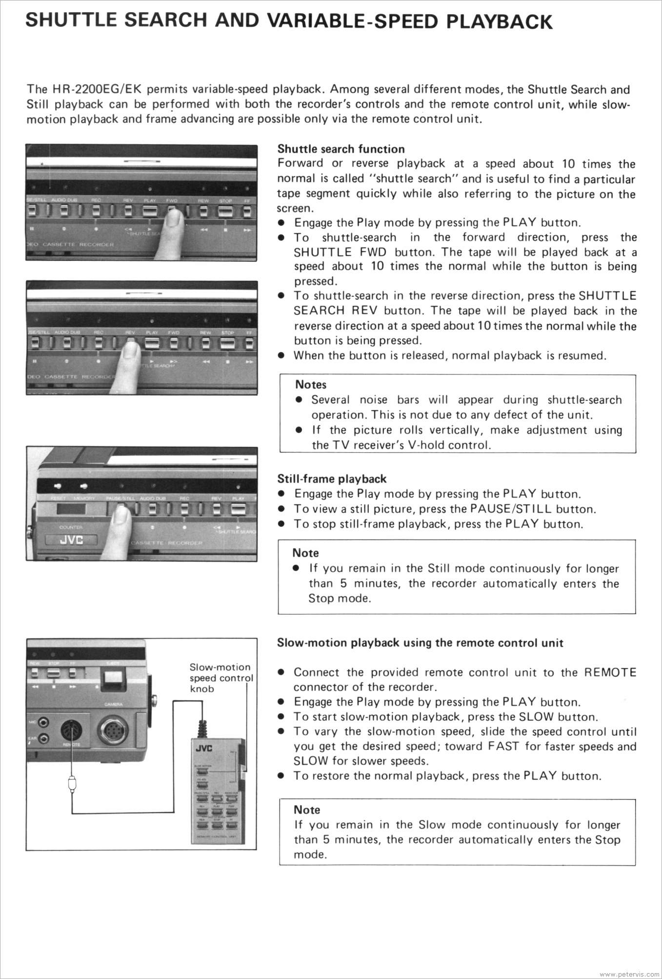 Shuttle Search and Variable Speed