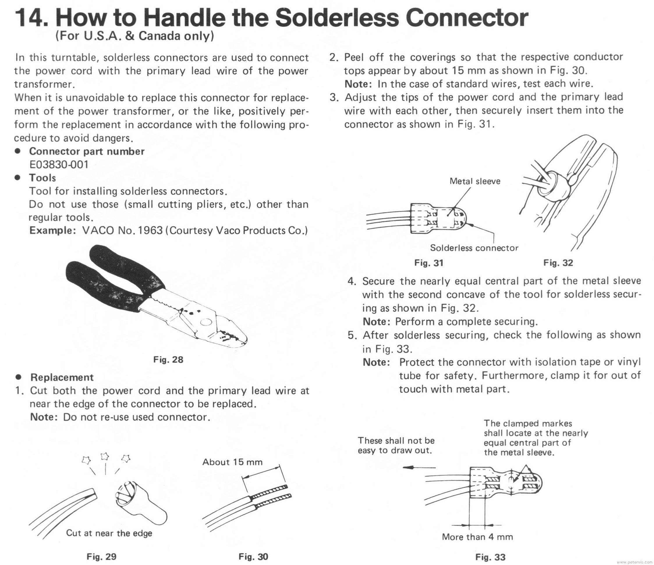 How to Crimp Solderless Connector