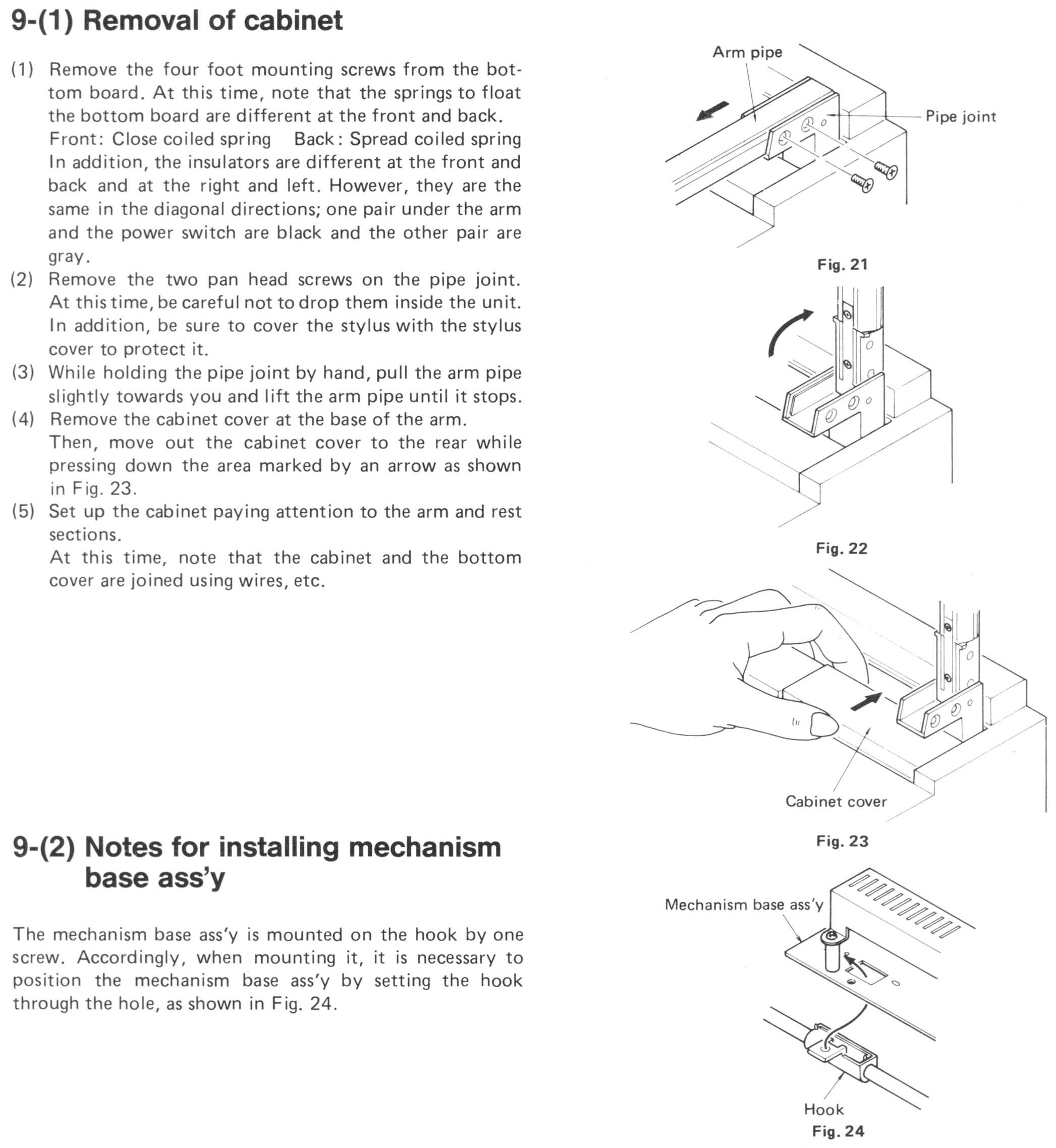 Cabinet Removal