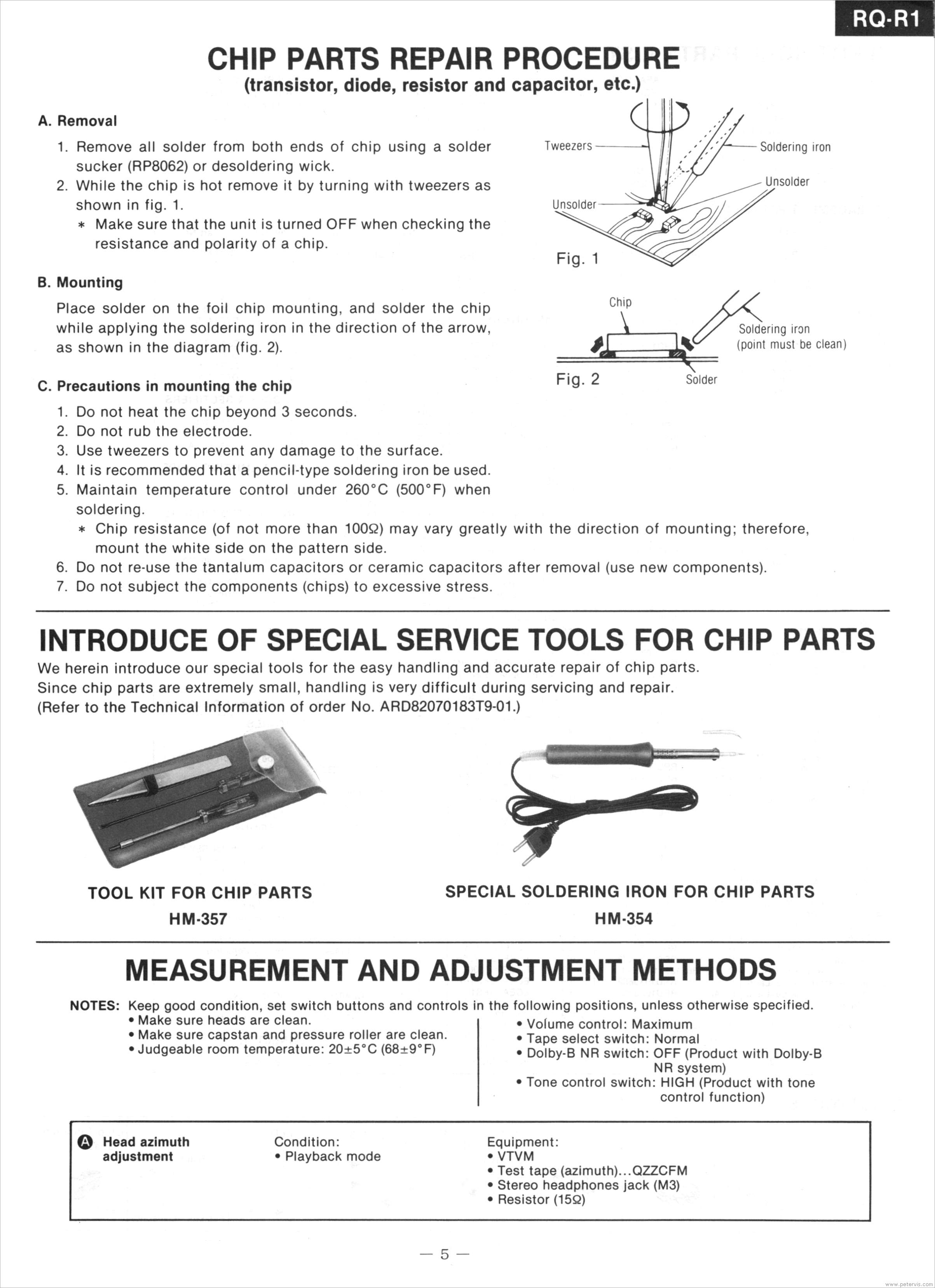 How to replace SMD Components