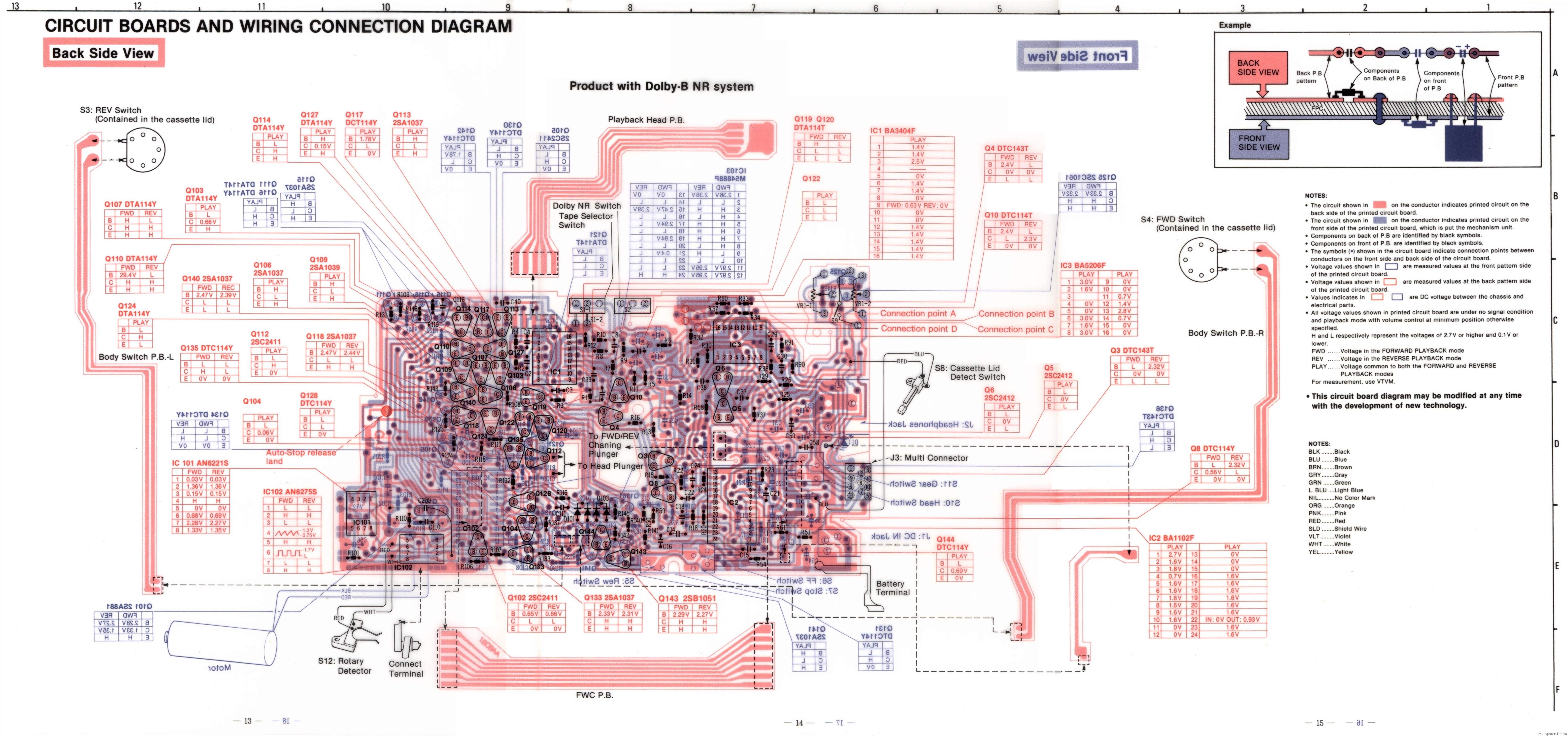 Back PCB