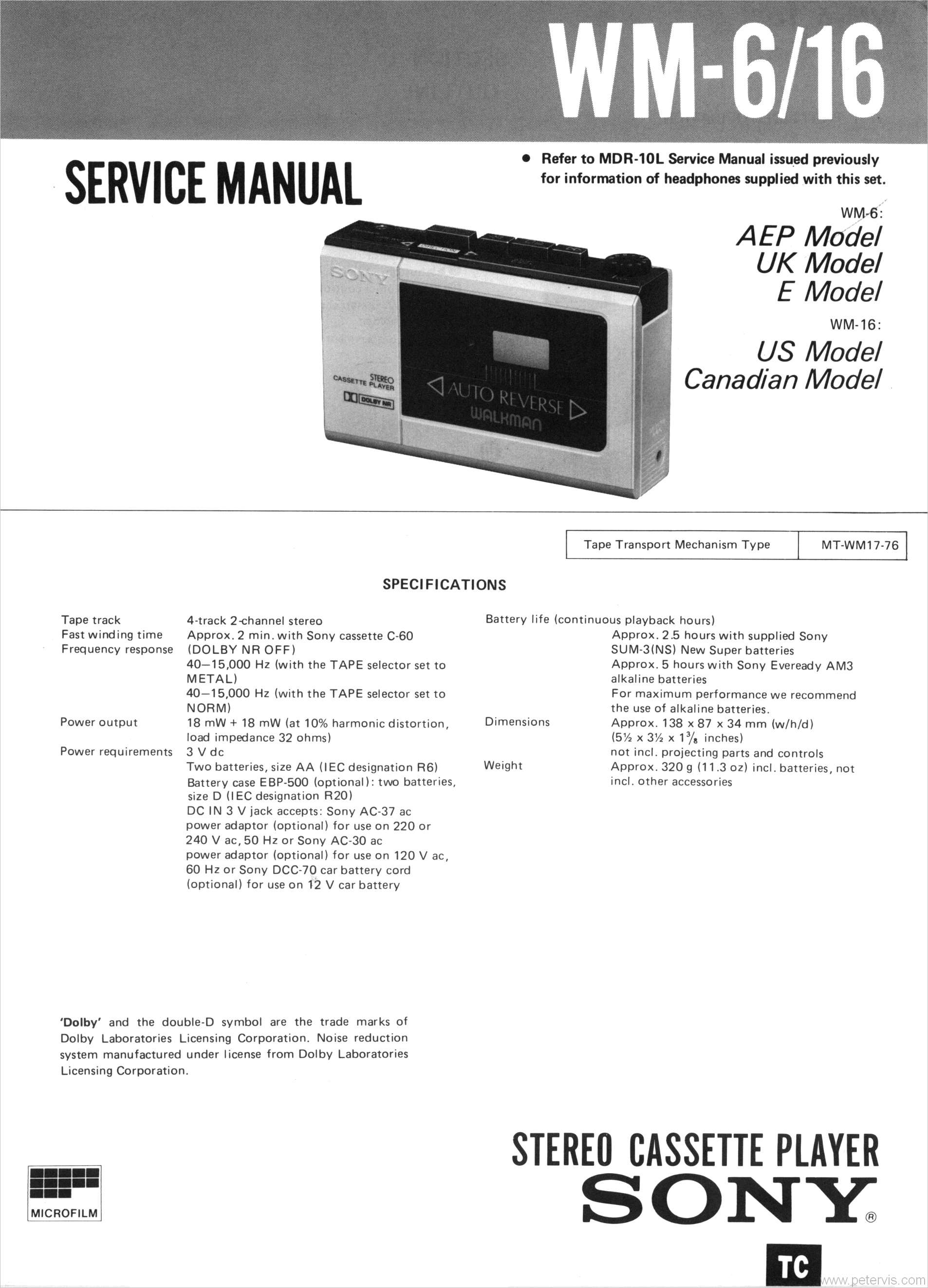 Service Manual