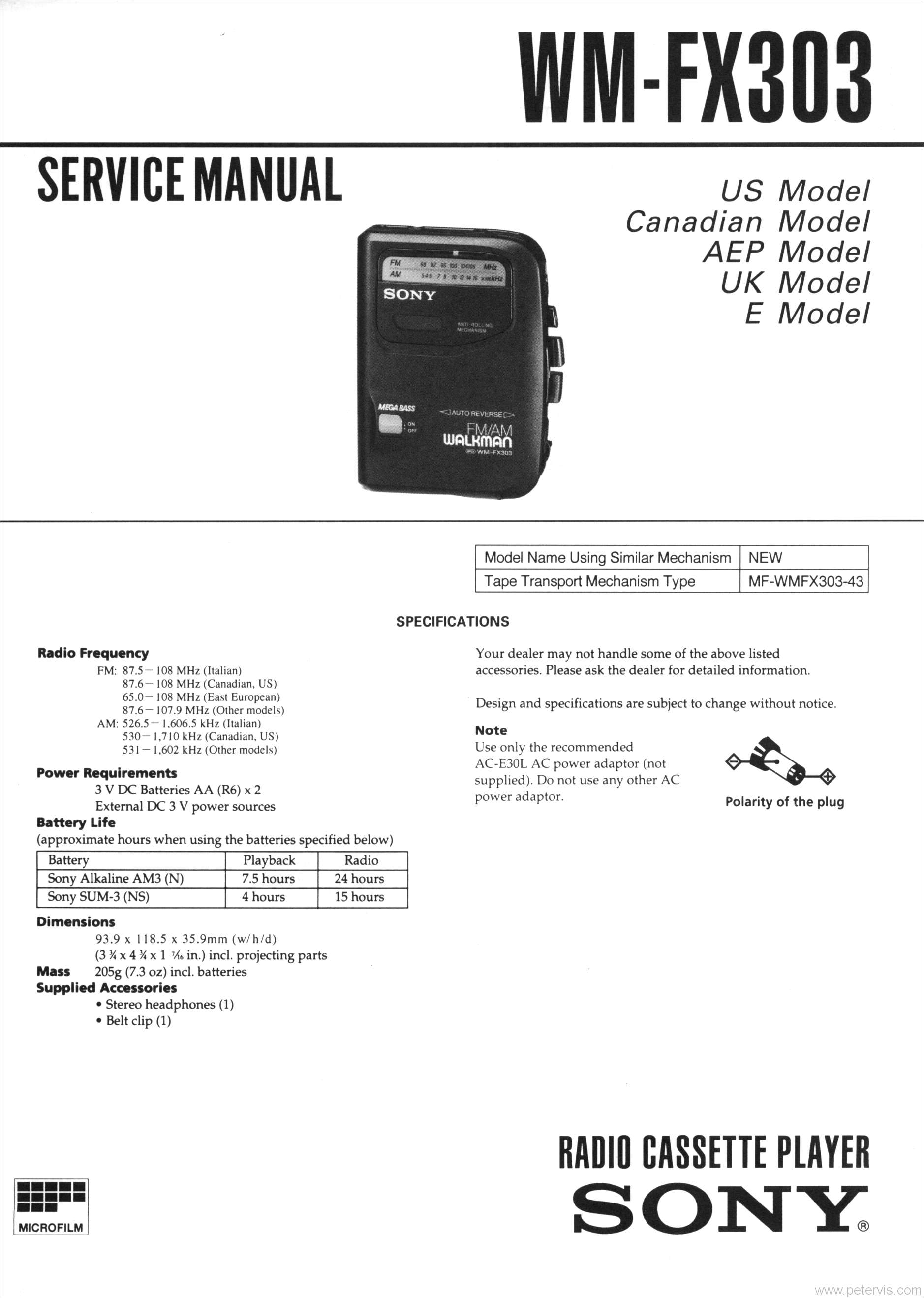 Service Manual