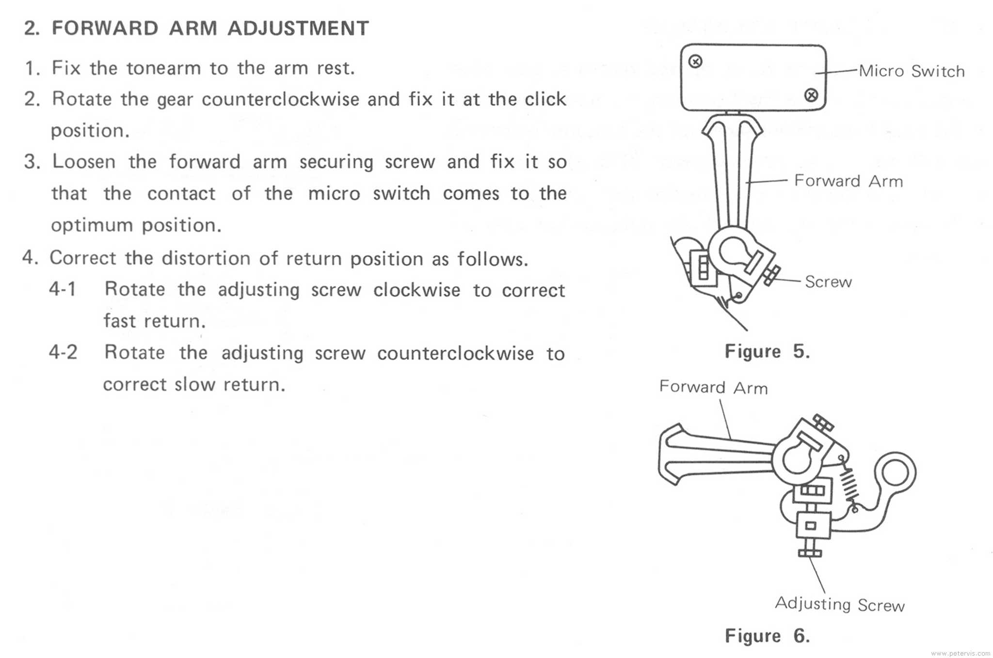 Arm Adjustment