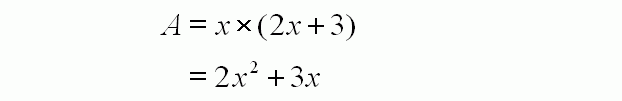 quadratic equation to find area of rectangle