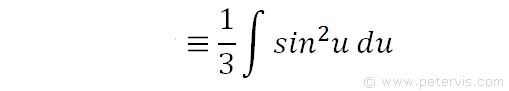 Moving the constant outside the integral sign.
