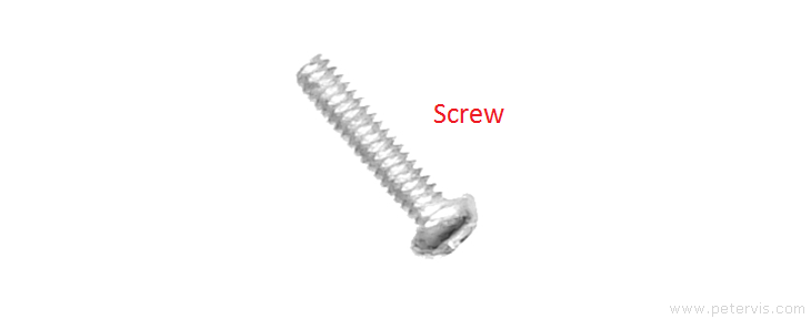 Missing Screw