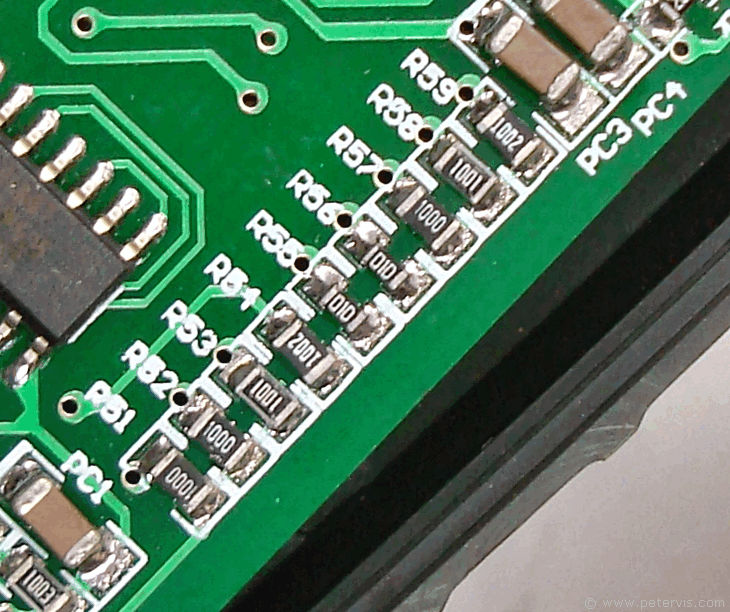 R51 to R59 SMD Resistors