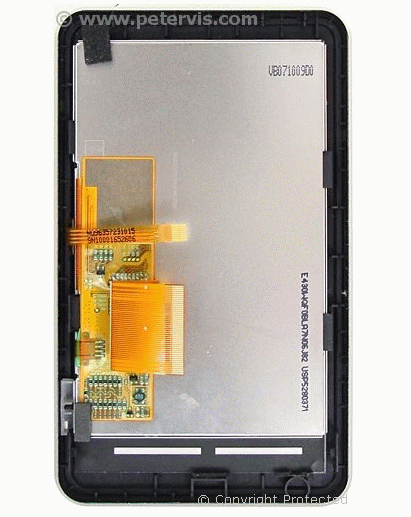 LCD Panel - Back View