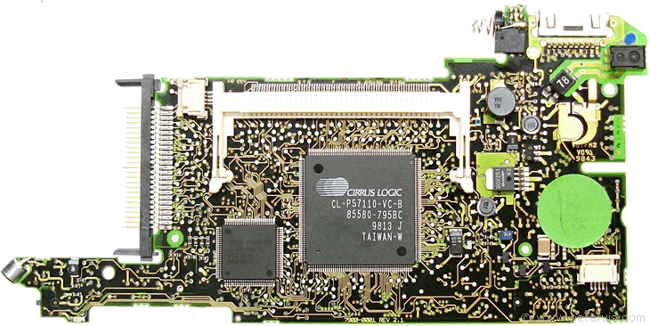 Psion Series 5 Motherboard -- Processor Side