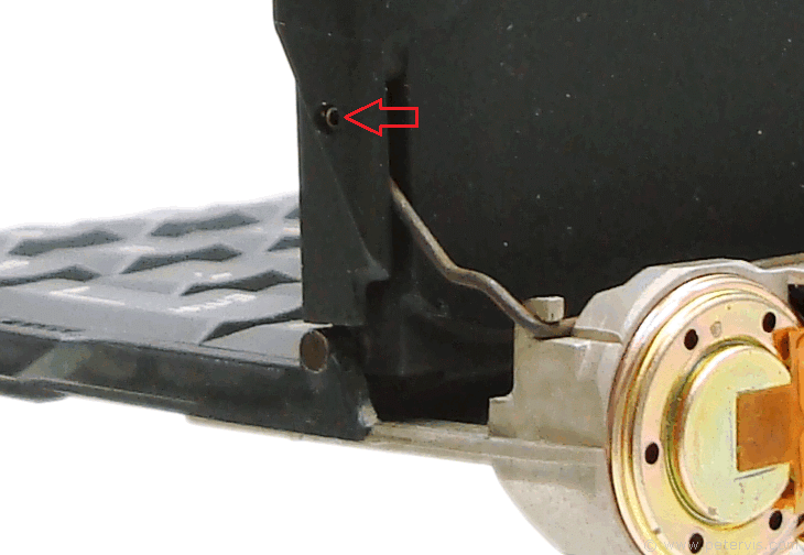 Removing Spring Wire Hinge Pin