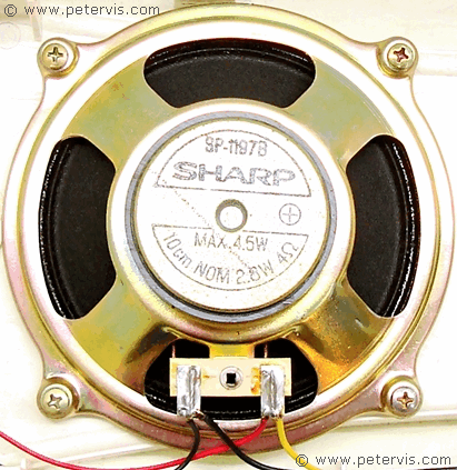 sharp woofer speaker
