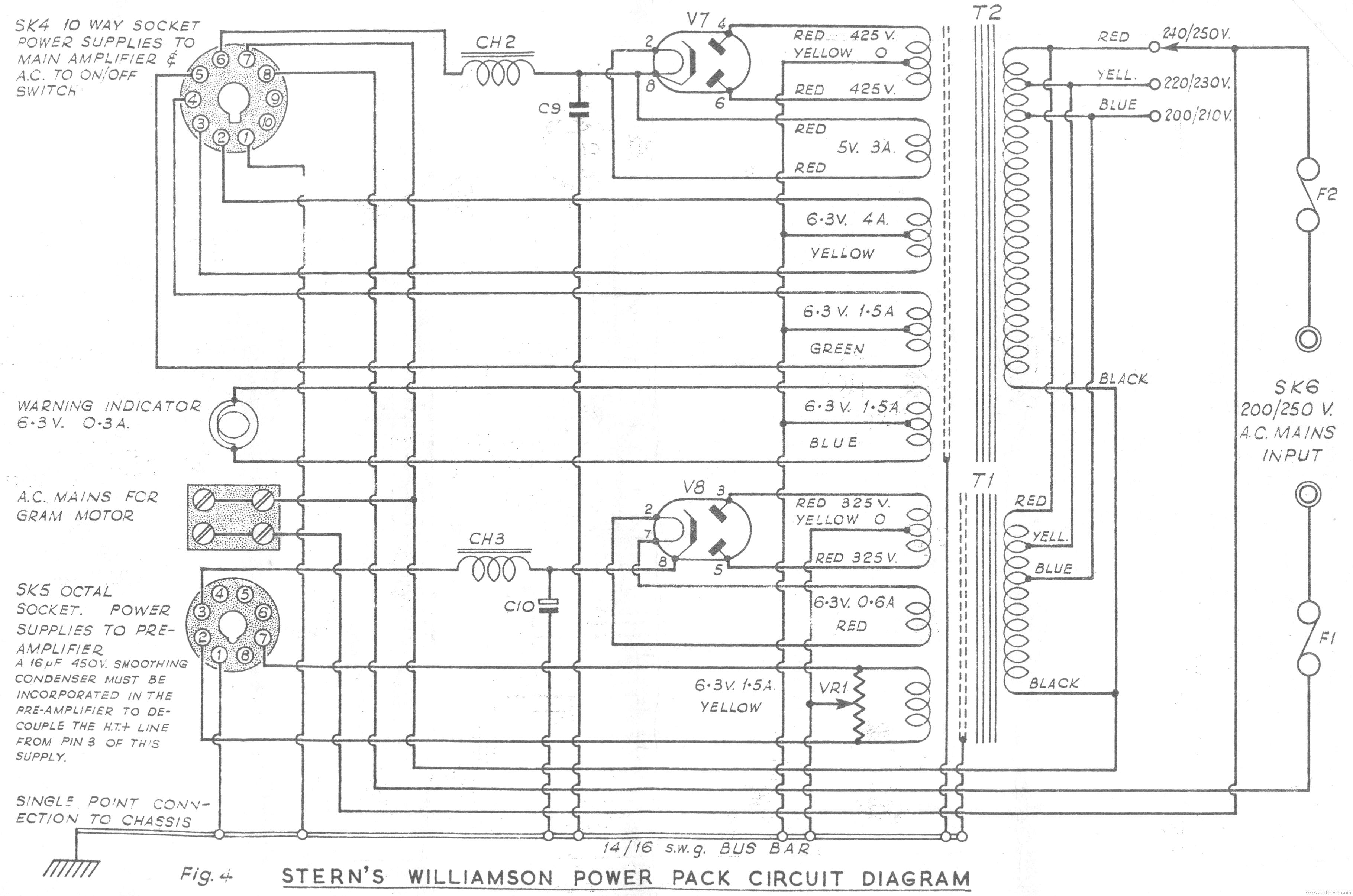 Power Pack Circuit Diagram