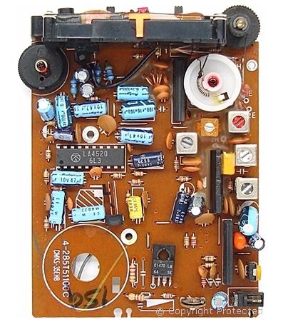 Sanyo MGR59 PCB & Circuit Components