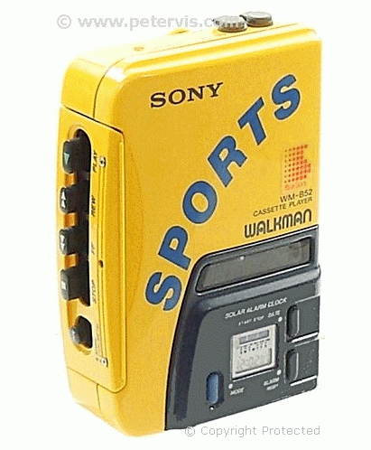 sony walkman sports cassette player