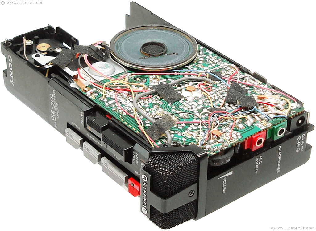 Sony TCS-310 inside View Large Image