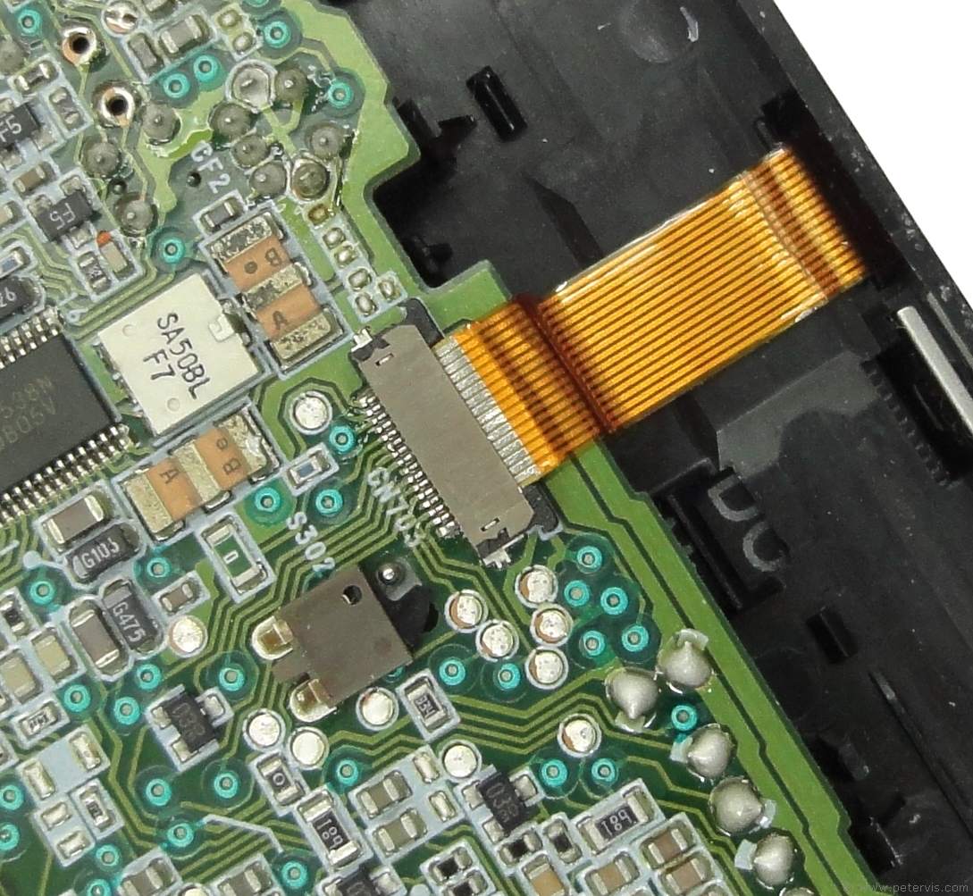 Ribbon cable from system control